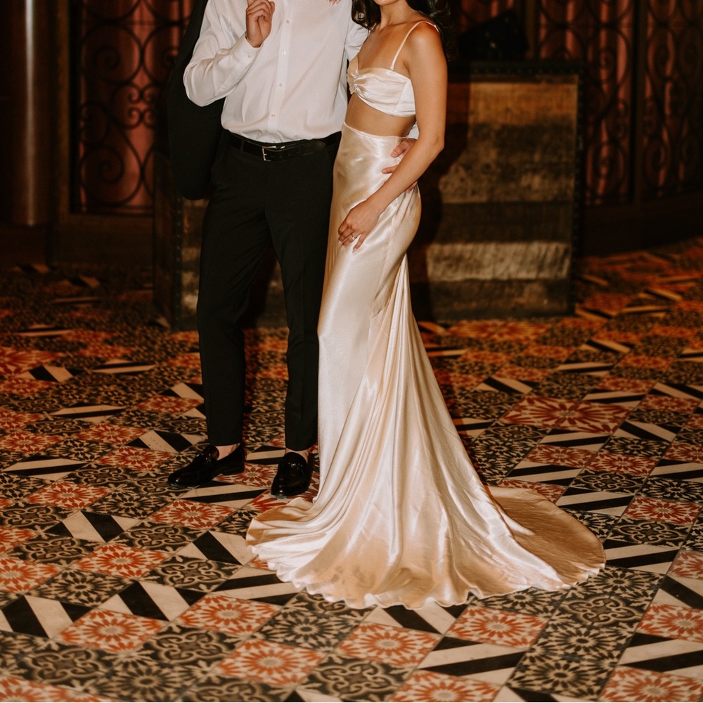 Shona Joy La Lune High Waist Maxi Skirt